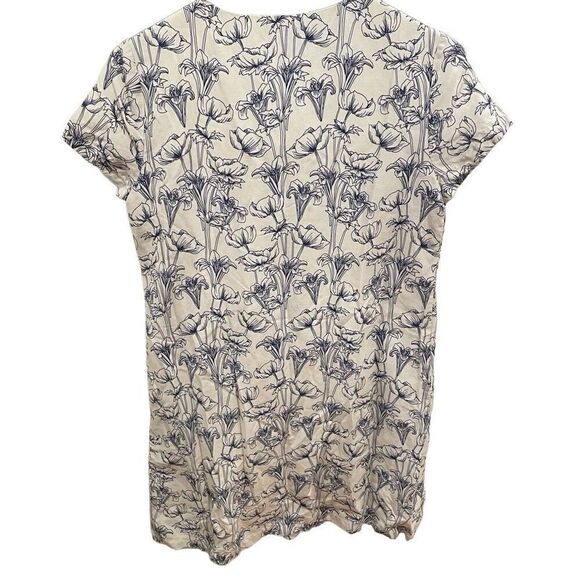 Love Johnny Was Womens Linen Silk Shift Dress XS Pullover Cap Sleeve Minimalist - Picture 2 of 5